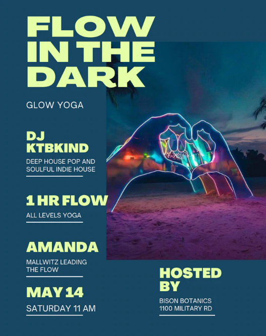 Flow in the Dark with Yoga by Amanda & BKindCity